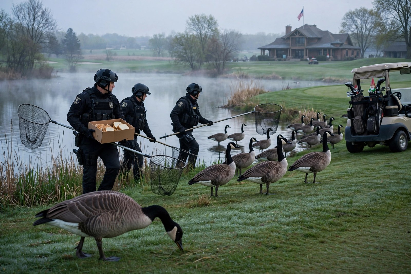 Operation Migration Compliance: ICE Raids Flocks of Non-Migrating Geese