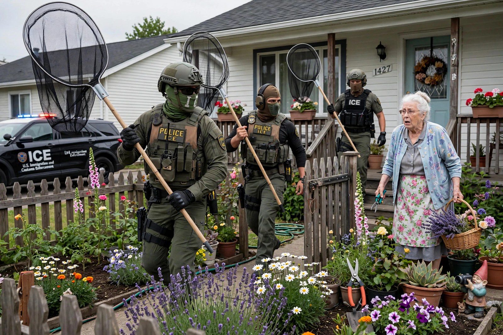 ICE Raids Ohio Garden in First Operation of Butterfly-Tracking Program